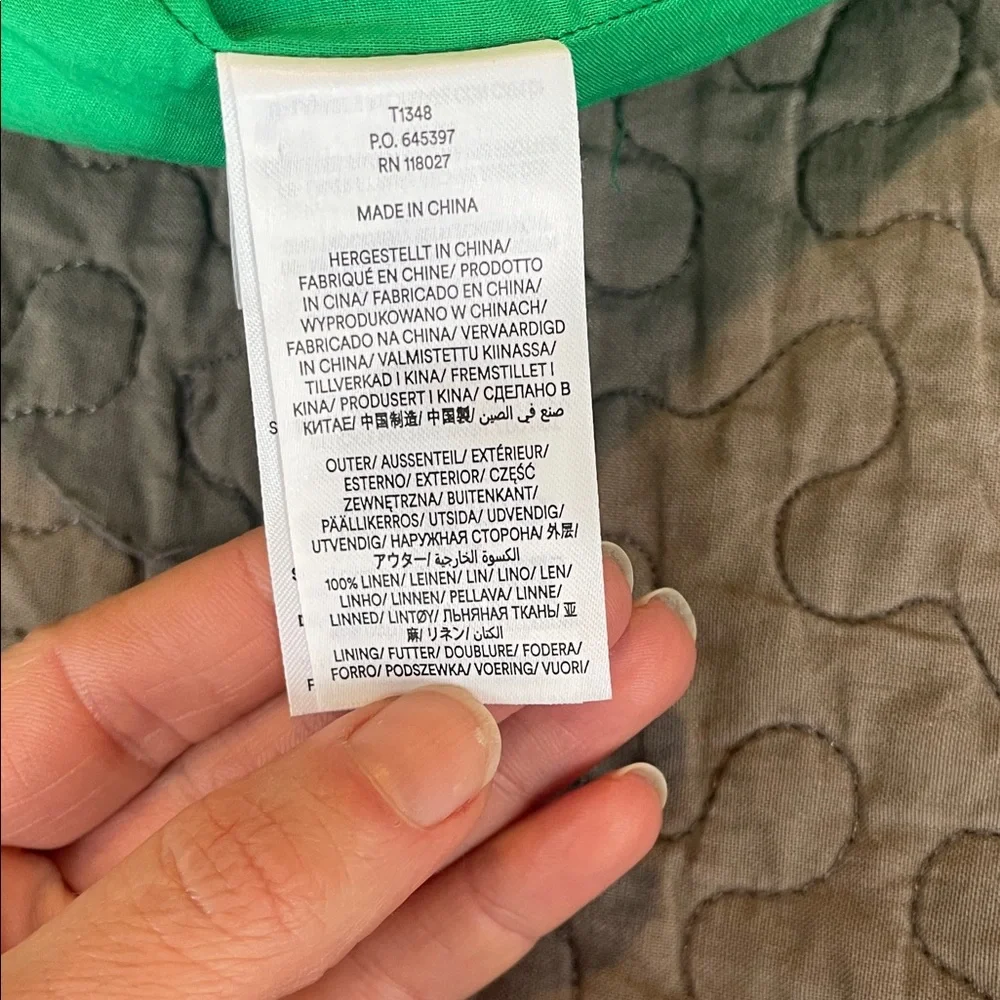 Boden Linen NWT Button Down Tank Top 10 - Picture 8 of 8